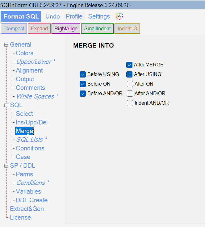 Sql Merge