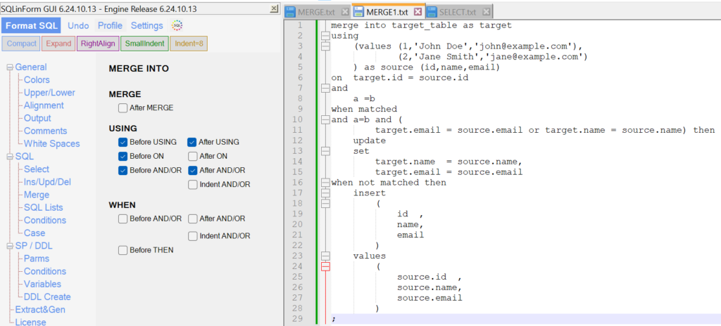 Sql Merge2