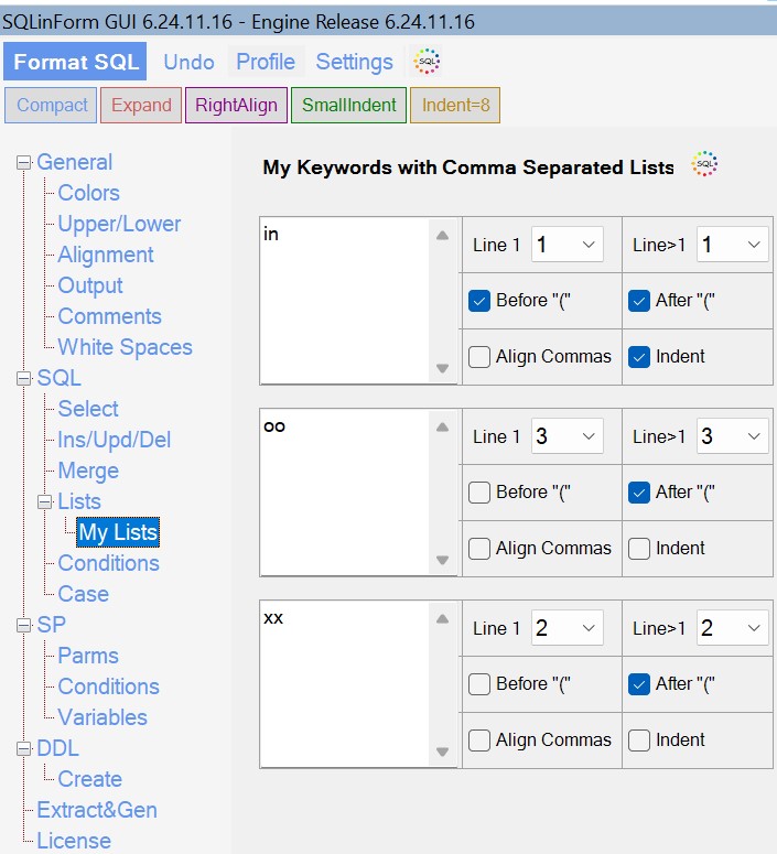 Mysqllists